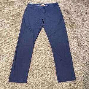 Dockers Work Dress Pants Navy Blue Men Size 36